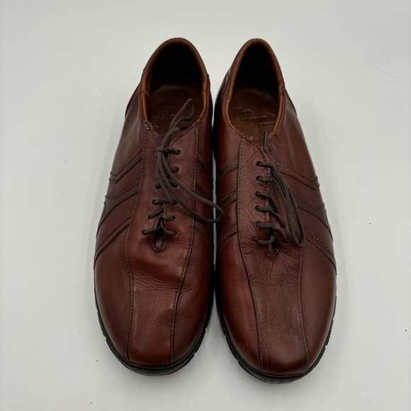 Allen Edmonds Men’s 8.5 Brown Leather Traveler Lace Up Loafers main image 5